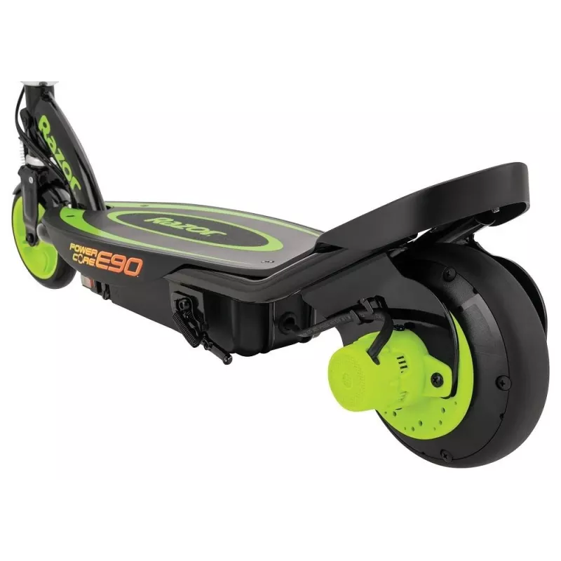 Razor Power Core E90 elektrická kolobežka - 16 km/h - čierna/zelená