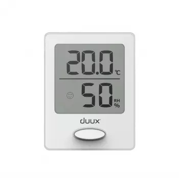 Duux Sense hygrometer + teplomer biely LCD displej