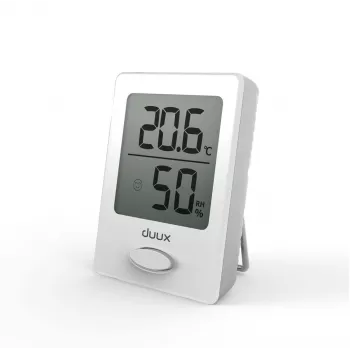 Duux Sense hygrometer + teplomer biely LCD displej