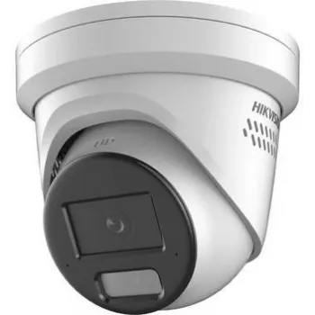 Hikvision Pro Series 6MP AcuSense stroboskopické svetlo a zvukové upozornenie pevná turret sieťová kamera