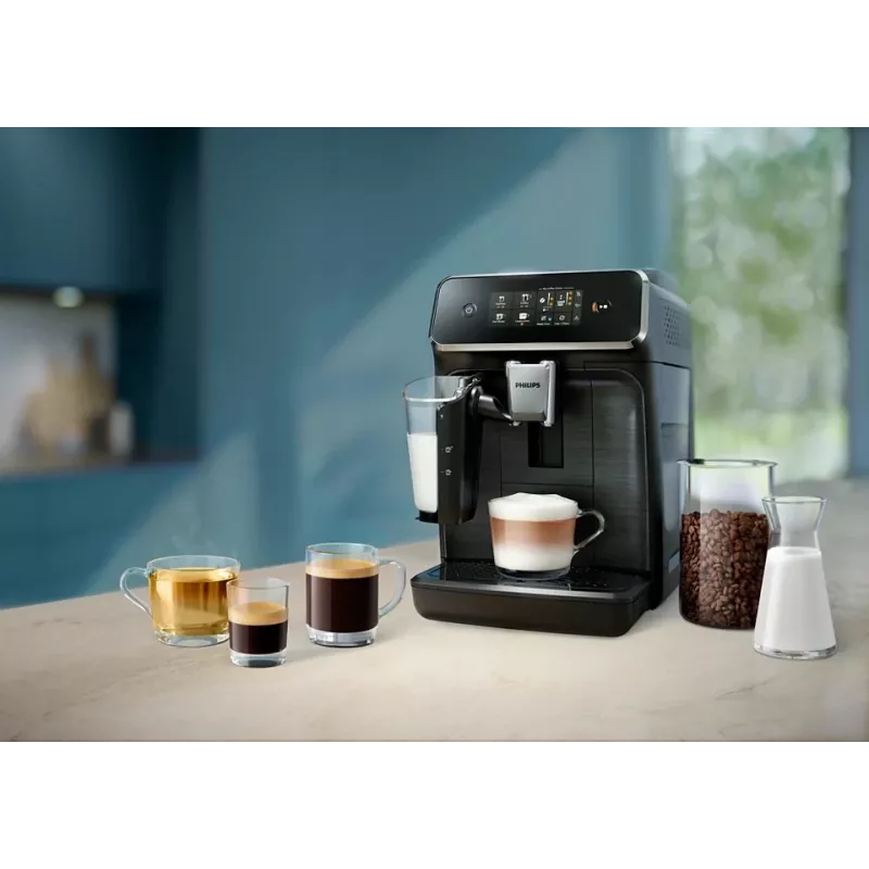 Philips Series 2300 LatteGo EP2330/10 plne automatický kávovar na espresso čierny