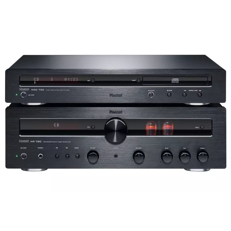 MAGNAT MR 780 hybridný stereo zosilňovač čierny