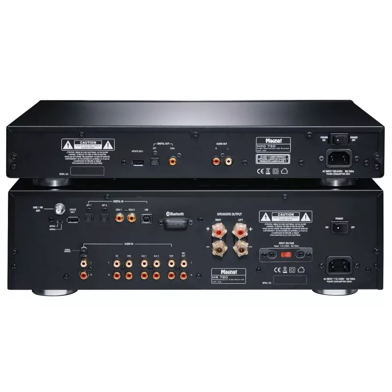 MAGNAT MR 780 hybridný stereo zosilňovač čierny