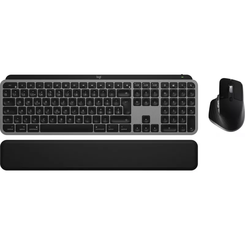 Logitech MX Keys S Combo pre Mac - Space Grey - švajčiarske rozloženie