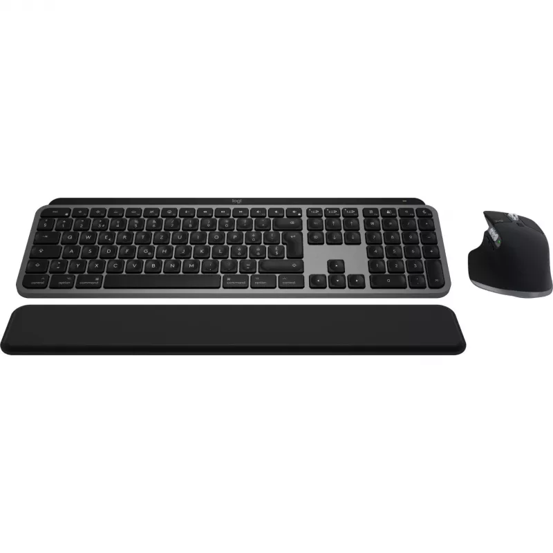 Logitech MX Keys S Combo pre Mac - Space Grey - švajčiarske rozloženie