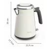 Tefal Loft Collection KI666AE0 rýchlovarná kanvica 1,7 L 2400 W slonovina