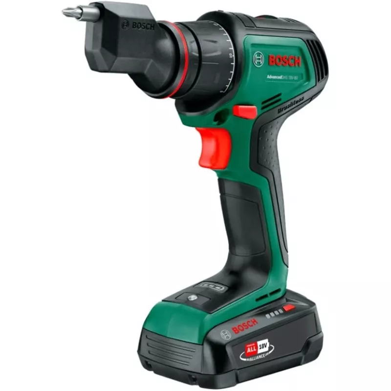 Bosch Home and Garden AdvancedDrill 18V-80 QuickSnap akumulátorová vŕtačka 18,0 V (06039E2004)