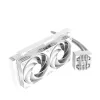 ZALMAN ALPHA2 SE A24 WH 240 mm CPU kvapalinový chladič biely
