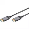 Goobay 76274 aktívny optický HDMI kábel (AOC) 8K/60Hz 48 Gbit/s 10m čierny/sivý