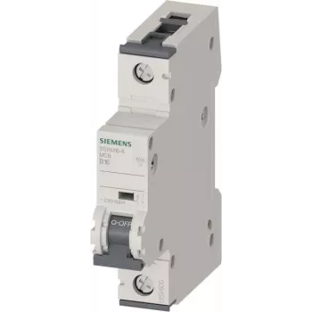 Siemens 5SY6116-6 istič B16A 1-pólový 6kA SENTRON