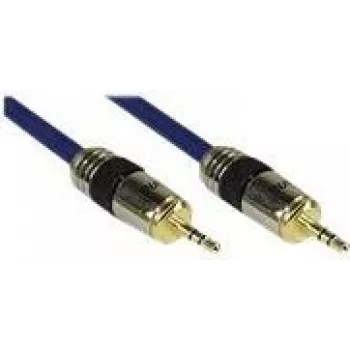 INLINE Kindermann audiokábel - stereo jack konektor samec na stereo jack konektor samec - 5 m - tienený (K-99955P)