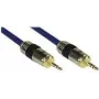 INLINE Kindermann audiokábel - stereo jack konektor samec na stereo jack konektor samec - 5 m - tienený (K-99955P)