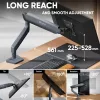 ONKRON G95-G držiak na stôl pre 17-45 inch monitory, grafit
