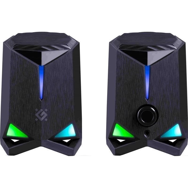 Defender Rocket 2.0 PC reproduktory 6W LED USB čierne
