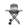 TEESA BBQ 1000 1-horákový plynový gril, prenosný, čierny