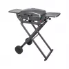 TEESA BBQ 1000 1-horákový plynový gril, prenosný, čierny