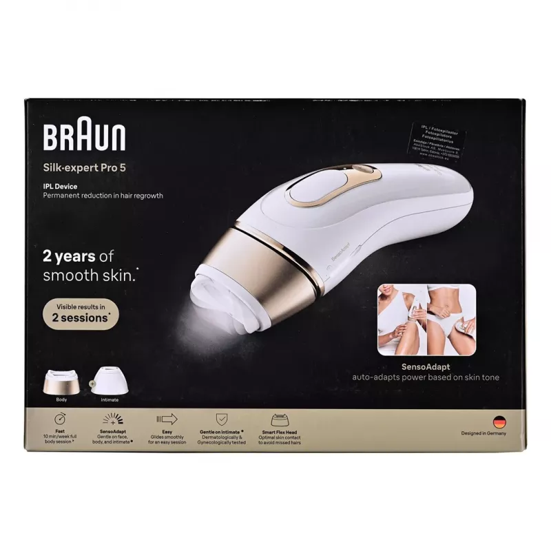Braun Silk-expert Pro 5 PL5221 IPL systém na odstraňovanie chĺpkov