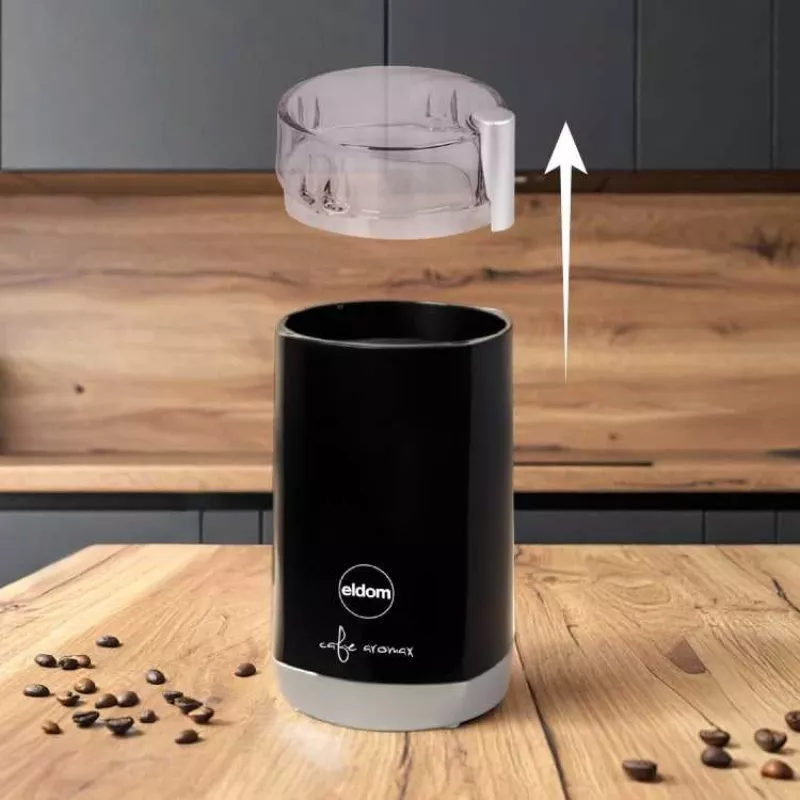 ELDOM MK40 mlynček na kávu čierny 150W nožový mlynček