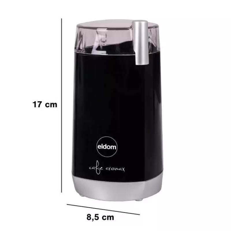 ELDOM MK40 mlynček na kávu čierny 150W nožový mlynček