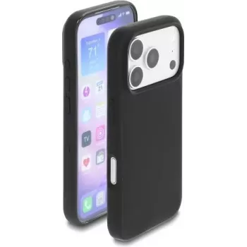 Delock soft-touch silikónové ochranné puzdro pre iPhone 17 Pro, čierne (81644)