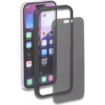 Delock tvrdené sklo Privacy Screen Protector pre Apple iPhone 17 Pro s 2-smerným Anti-Spy filtrom a inštalačnou pomôckou (81647)