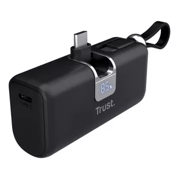Trust Mobile Pacto power banka 5000 mAh čierna