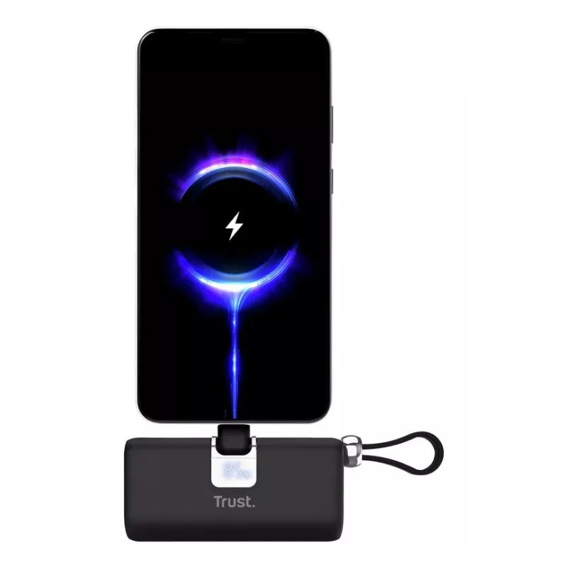 Trust Mobile Pacto power banka 5000 mAh čierna