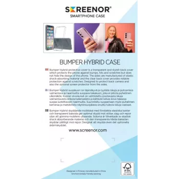 SCREENOR Bumper Case transparentné pre Samsung Galaxy A17 / A17 5G