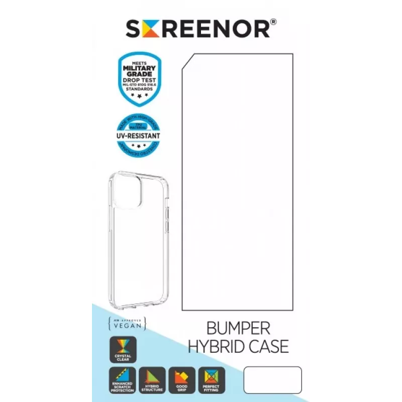 SCREENOR Bumper Case transparentné pre Samsung Galaxy A17 / A17 5G