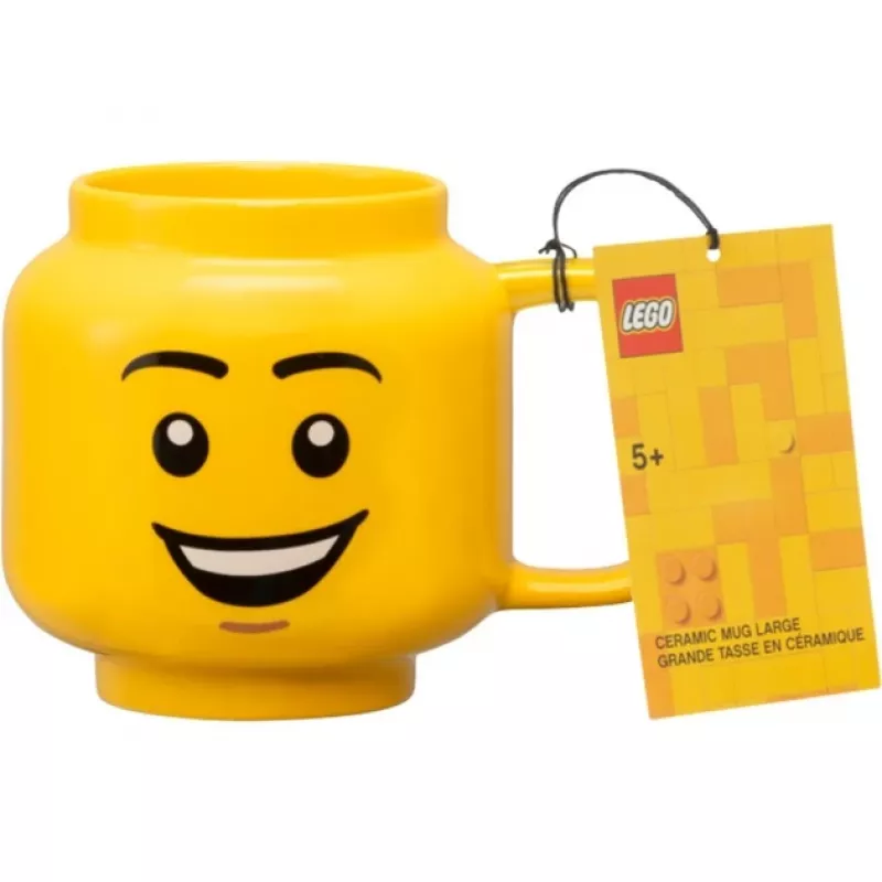 LEGO keramický hrnček Happy Boy žltý 250 ml (41460806)