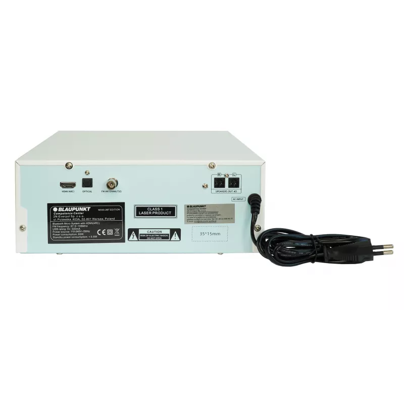 Blaupunkt MS30.2BT Edition mikrosystém s Bluetooth, CD, USB, HDMI ARC, FM rádio, 2x25W RMS, čierny