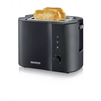 Severin AT 9552 hriankovač 2 plátky čierny 800 W