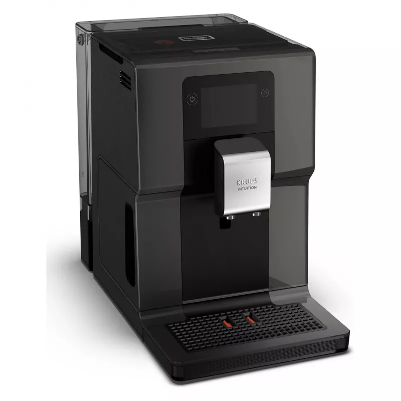 KRUPS Intuition Preference EA872B10 plnoautomatický kávovar s prípravou cappuccina, 15 bar, čierny