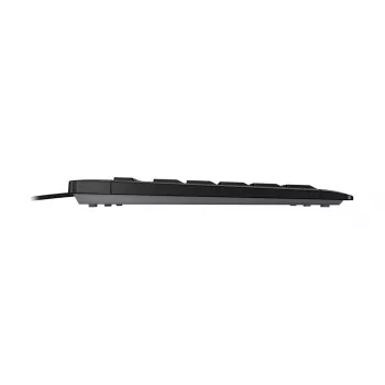 Cherry STREAM KEYBOARD - káblová USB klávesnica - Pan-Nordické rozloženie - čierna