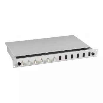 EFB Elektronik BA71921.24 spájacia krabica LC OS2 24 pigtailov / 12 spojok 1U výsuvný zásuvka
