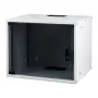EFB Elektronik BASIC 19-palcová nástenná sieťová skriňa 6U, hĺbka 450mm, Flat Pack, biela (RAL 9010)