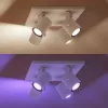 Philips Hue White and Color Ambiance Argenta 4-Spot stropné svietidlo biela 4x4,2W