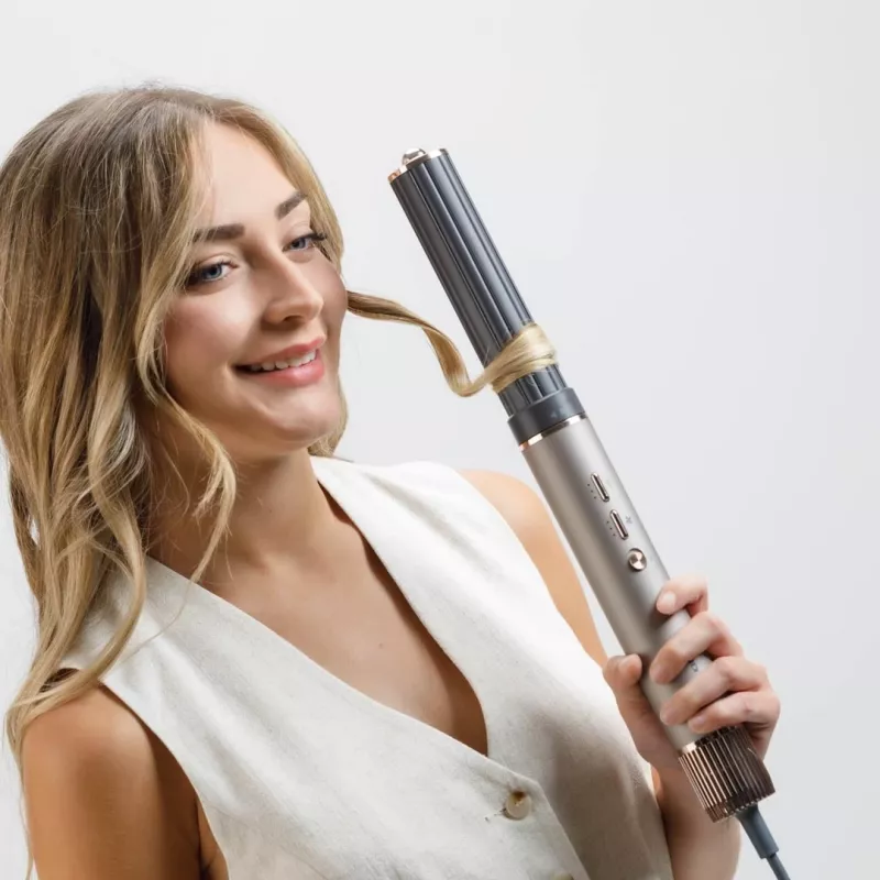 Taurus AIRWAVE DIGITAL PRO Multistyler Airflow bronzová 1300 W 1,8 m