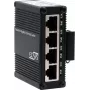 EXSYS EX-62021PoE-P 5-portový priemyselný gigabitový micro switch s PoE-Pass-Through, Unmanaged
