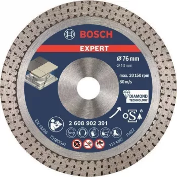 Bosch Expert for HardCeramic diamantový rezací kotúč 76x22,23x1,9x10 mm 1 ks
