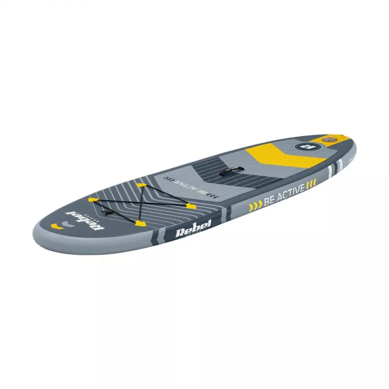 REBEL ACTIVE Small nafukovacie SUP board Gray RBA-4511