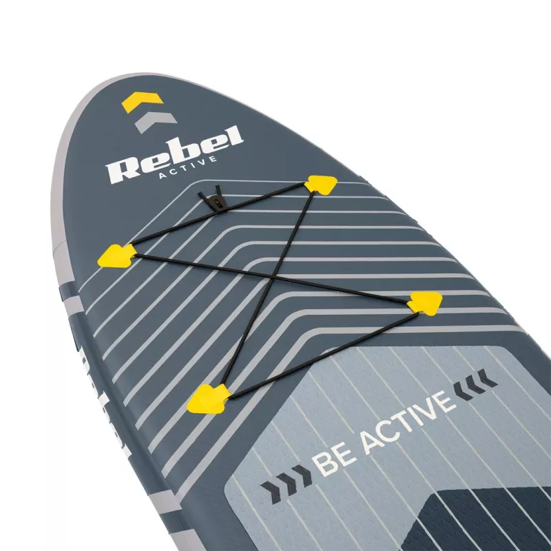 REBEL ACTIVE Small nafukovacie SUP board Gray RBA-4511