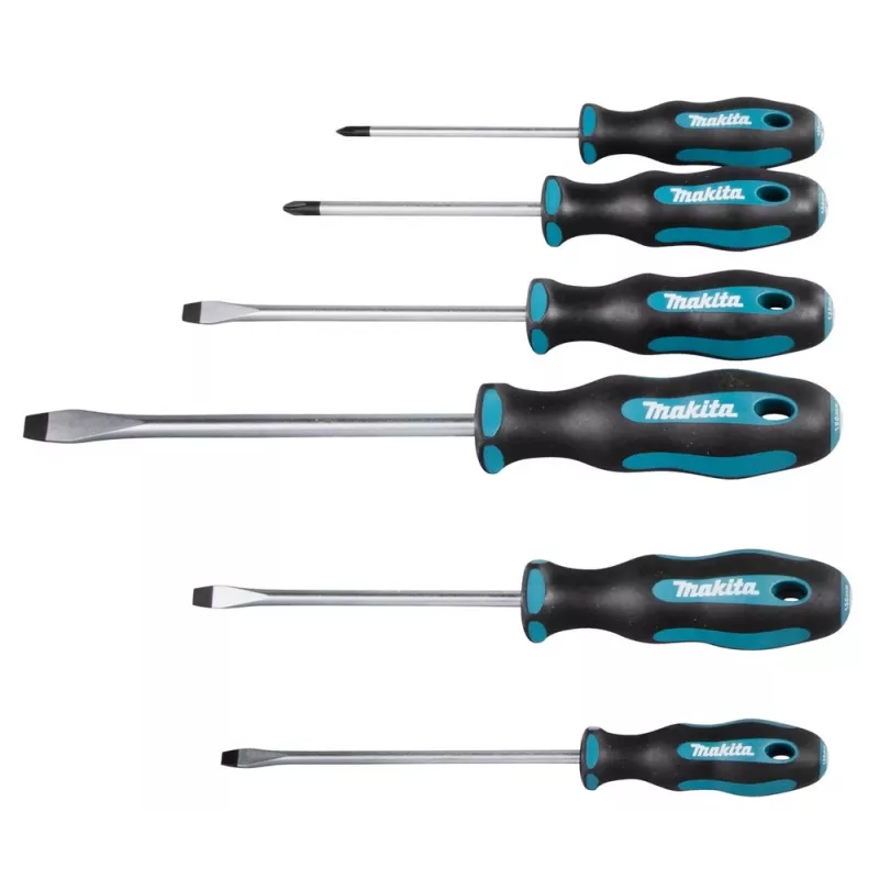 Makita E-10506 Sada skrutkovačov, 6 ks