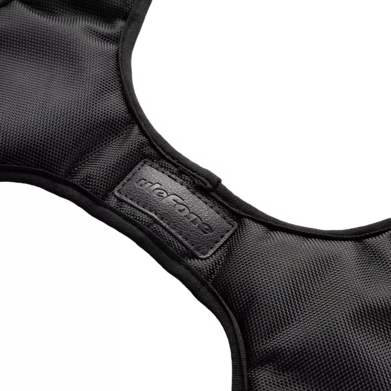 Ulefone Armor Pad 4 Holster Pro odolné puzdro s rukoväťou, ramenným popruhom a stojanom - čierne