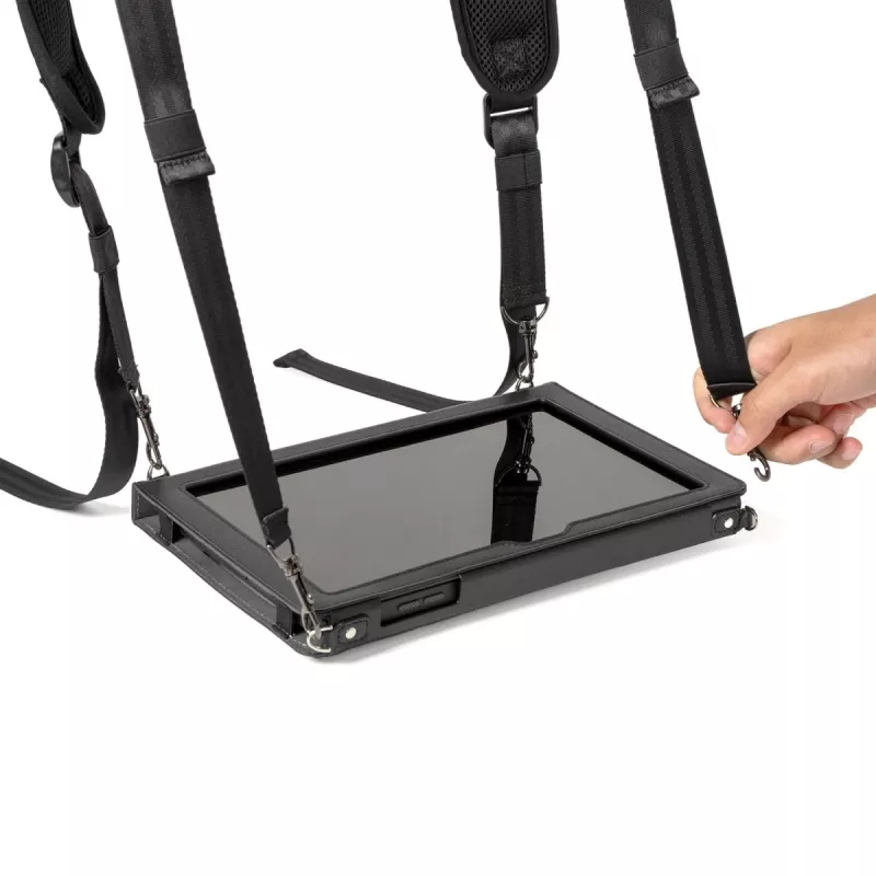 Ulefone Armor Pad 4 Holster Pro odolné puzdro s rukoväťou, ramenným popruhom a stojanom - čierne