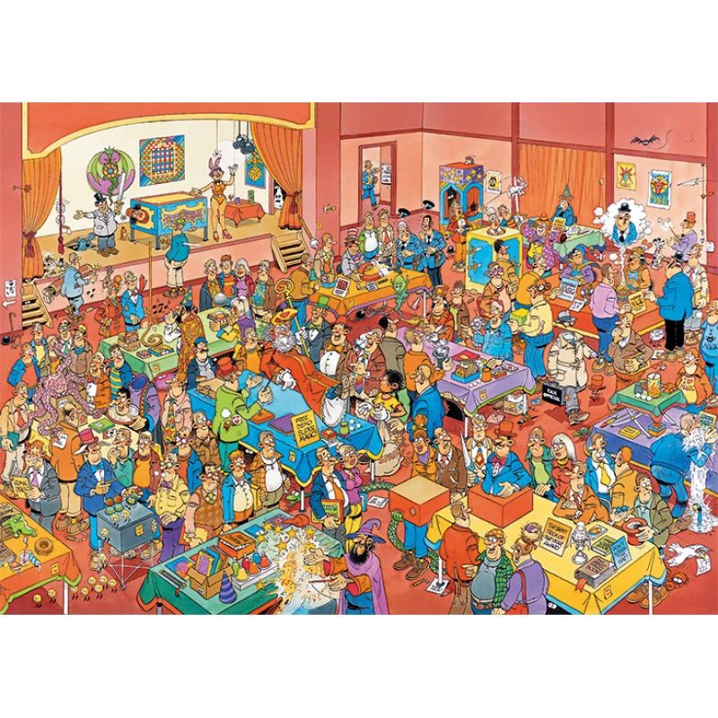 JUMBO SPIELE Jan van Haasteren The Magic Fair 1000-dielne puzzle