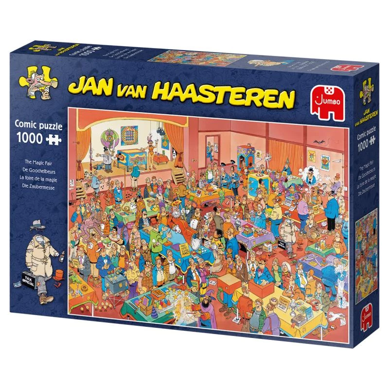 JUMBO SPIELE Jan van Haasteren The Magic Fair 1000-dielne puzzle