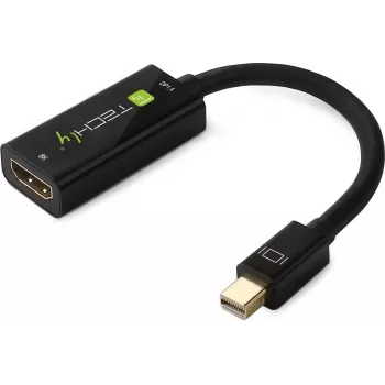 TECHLY Mini DisplayPort 1.4 na HDMI 2.1 adaptér 8K 60Hz čierny
