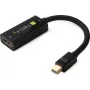 TECHLY Mini DisplayPort 1.4 na HDMI 2.1 adaptér 8K 60Hz čierny