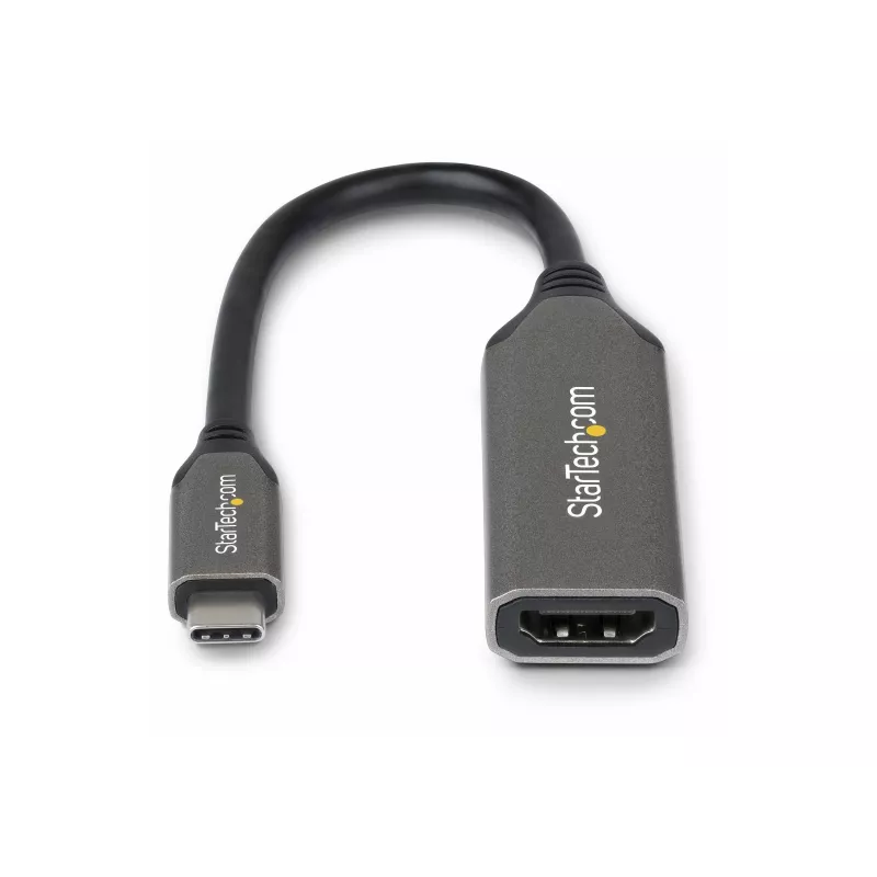 StarTech.com 112B-USBC-HDMI21 adaptér z USB-C na HDMI 2.1, 8K 60Hz / 4K 120Hz, HDR10+, kompatibilný s Thunderbolt / USB4, kábel 20 cm